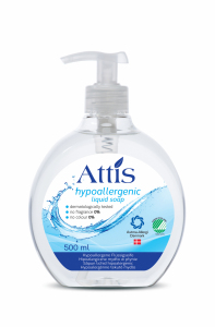<b>ATTIS Hipoalergiczne mydło w płynie</b> - Linia Origen 500 ml