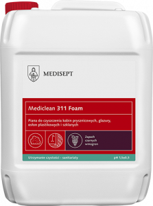 <b>Mediclean 311 Foam 5l.</b> Preparat do czyszczenia urządzeń sanitarnych.