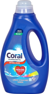 <b>Coral płyn do prania</b> - Do koloru 1L