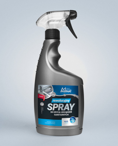 <b>Spray do mycia urządzeń sanitarnych</b> z nanocząsteczkami srebra 600ml.