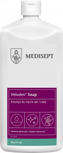 <b>Velodes Soap 500ml.</b> Emulsja do mycia rąk i ciała.
