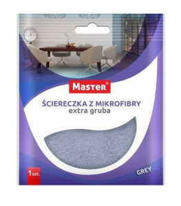 <b>Master Ścierka z mikrofibry </b> - Grey 40x40