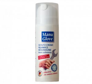 <b>Manu Glove Schutz Creme.</b> Rękawice biologiczne.
