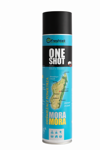 <b>One Shot Mora Mora 600ml. </b>Odświeżacz powietrza.