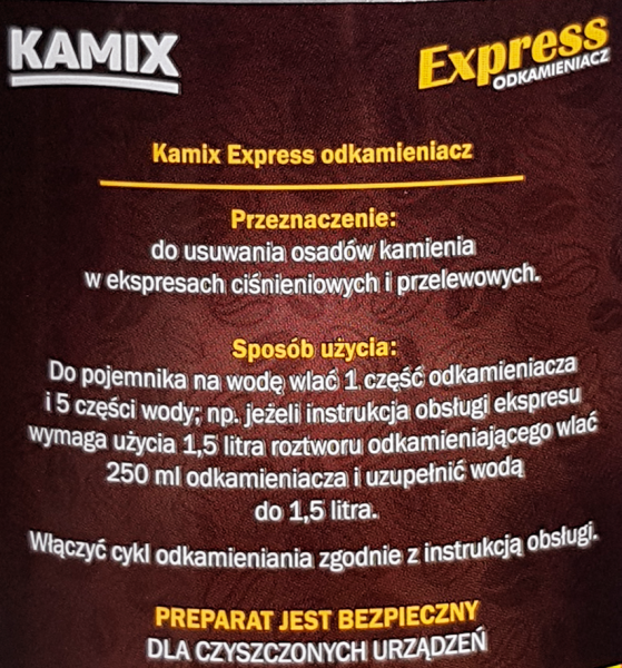 <b>Kamix Express Odkamieniacz 500ml</b>