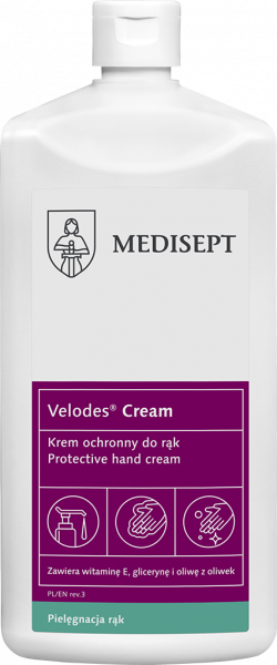 <b>Velodes Cream 500ml.</b> Krem do rąk.