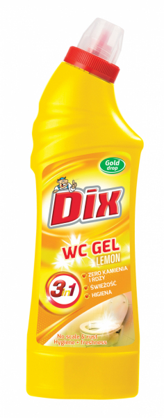 <b>DIX Żel do WC 3w1</b> - Cytryna 750ml