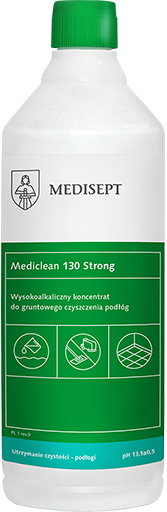 <b>Mediclean 130 Strong 1l.</b> Preparat do gruntowego czyszczenia podłóg.