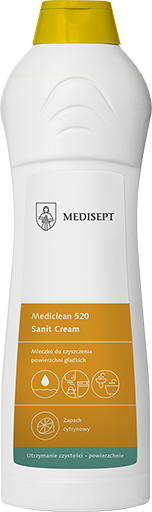 <b>Mediclean 520 Sanit Cream 650ml.</b> Mleczko do czyszczenia.