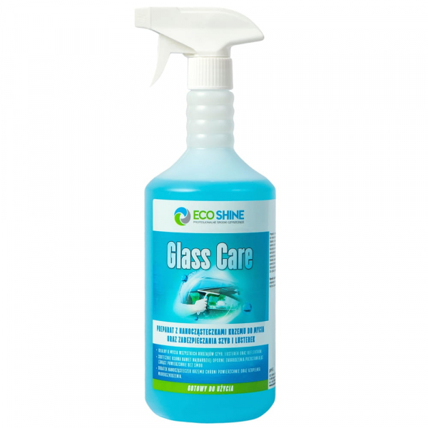 <b>Glass Care</b>-Płyn do czyszczenia szyb i lusterek z nanocząsteczkami krzemu 1L