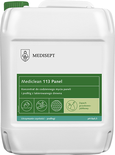 <b>Mediclean 113 Panel 5l.</b> Preparat mycia paneli i drewna.