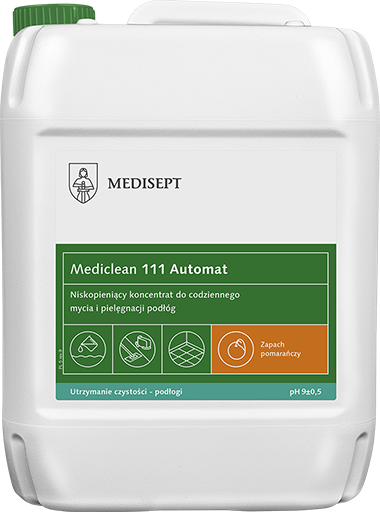 <b>Mediclean 111 Automat 5l.</b> Preparat do maszynowego mycia podłóg.