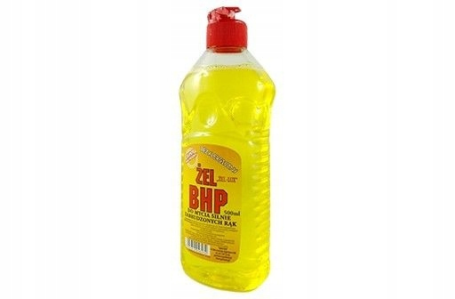 <b>Żel BHP</b> - Mycie silnie zabrudzonych rąk 500ml